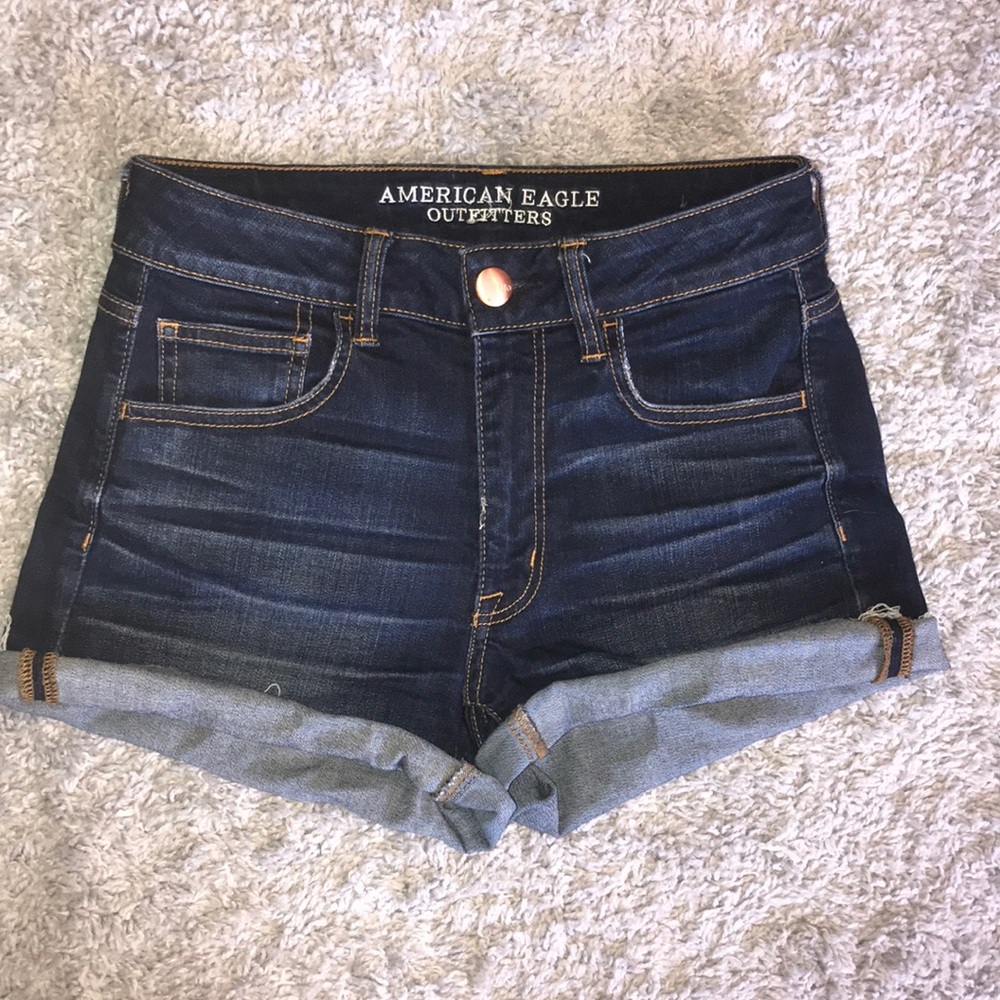 American Eagle Hi-Rise shorts